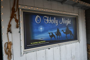 Poster for O Holy Night a Christmas show at Dollywood