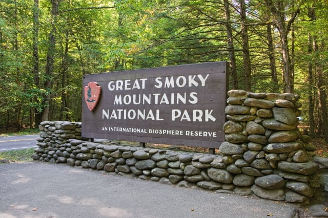 GSMNP Welcome Sign