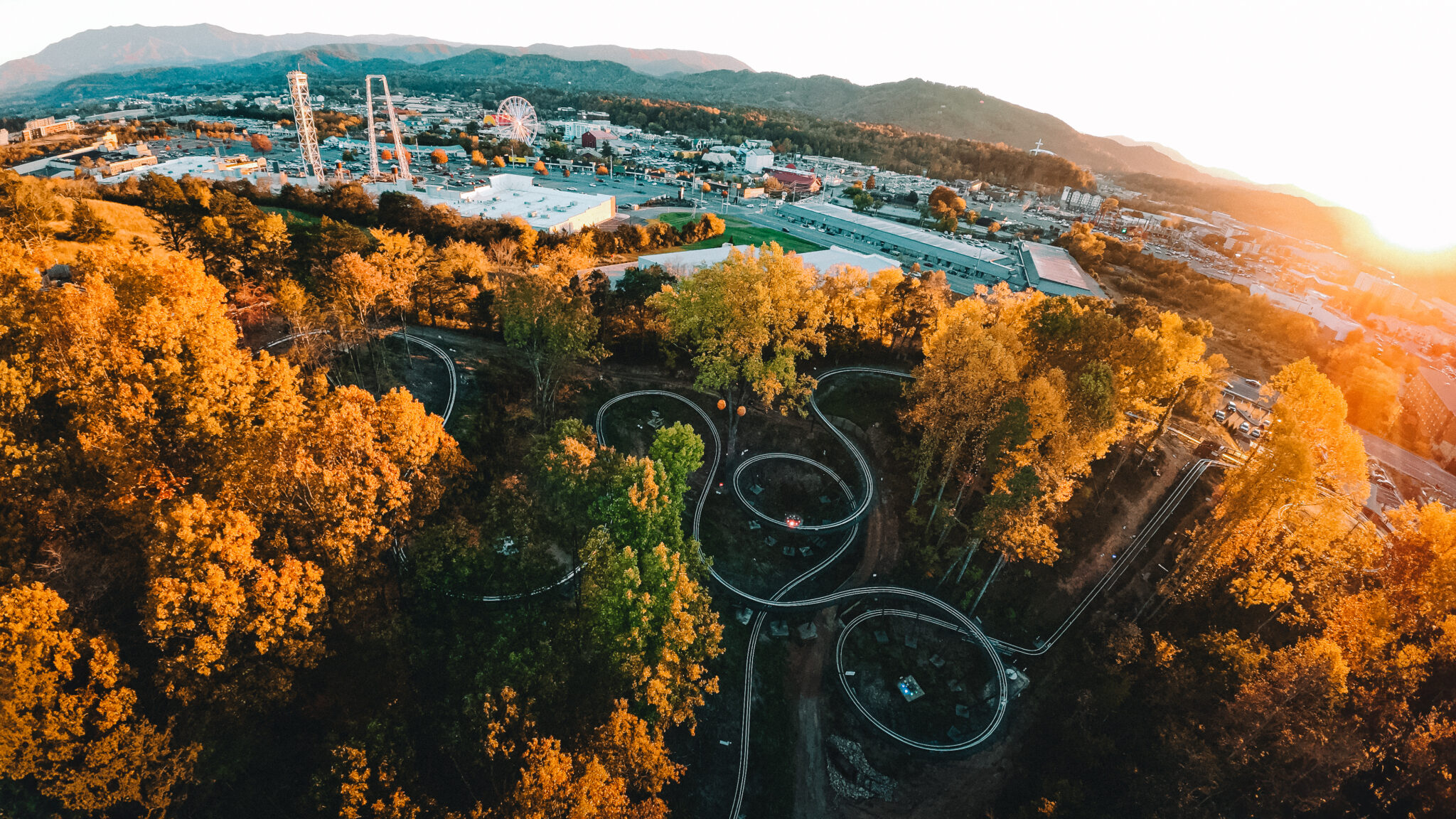 Mountain Coasters in Pigeon and Gatlinburg by