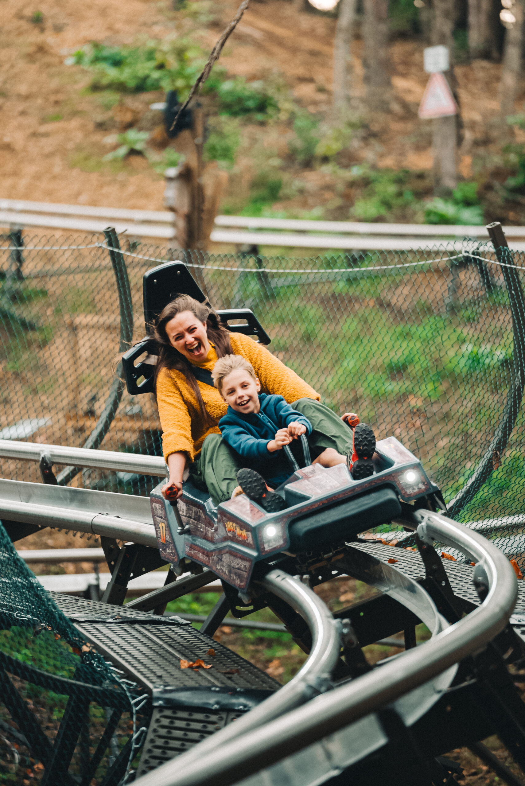 Mountain Coasters in Pigeon and Gatlinburg by